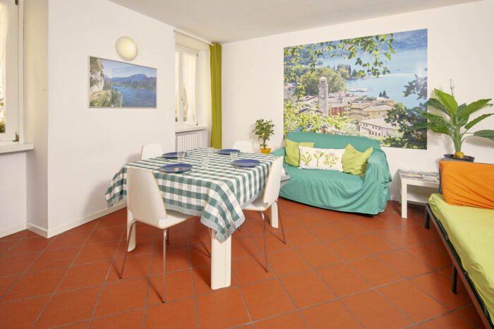 Grande sala da pranzo - Casa al Pozzo - Centro storico di Riva del Garda - Appartamenti Cristina